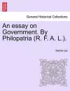 An Essay on Government cover