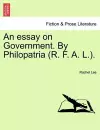 An Essay on Government cover