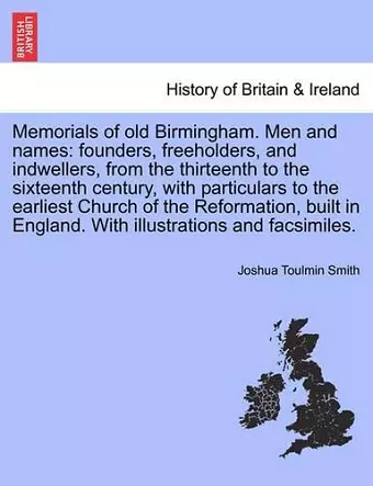 Memorials of Old Birmingham. Men and Names cover