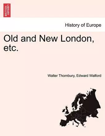 Old and New London, etc. cover