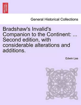 Bradshaw's Invalid's Companion to the Continent cover