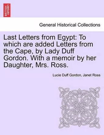 Last Letters from Egypt cover