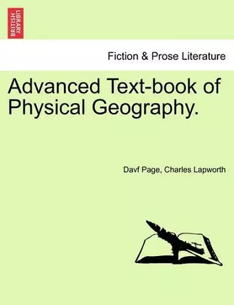 Advanced Text-Book of Physical Geography. cover