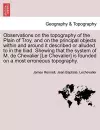 Observations on the Topography of the Plain of Troy, and on the Principal Objects Within and Around It Described or Alluded to in the Iliad. Shewing That the System of M. de Chevalier [Le Chevalier] Is Founded on a Most Erroneous Topography. cover