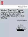 Modern Egypt and Thebes cover