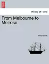 From Melbourne to Melrose. cover