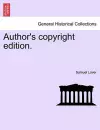 Author's Copyright Edition. cover