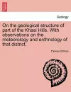 On the Geological Structure of Part of the Khasi Hills. with Observations on the Meteorology and Enthnology of That District. cover