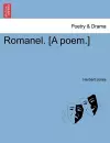 Romanel. [A Poem.] cover