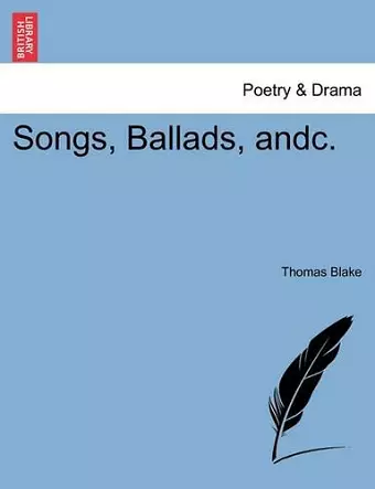 Songs, Ballads, Andc. cover