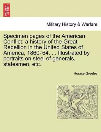 Specimen Pages of the American Conflict cover