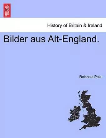 Bilder Aus Alt-England. cover