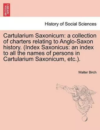 Cartularium Saxonicum cover