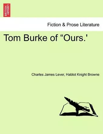 Tom Burke of "Ours.' cover