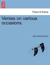 Verses on Various Occasions. cover