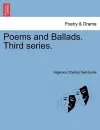 Poems and Ballads. Third Series. cover