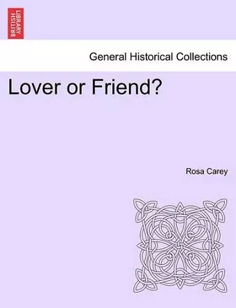 Lover or Friend? cover