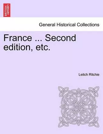 France ... Second edition, etc. cover