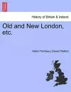 Old and New London, etc. cover