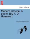 Modern Greece. a Poem. [By F. D. Hemans.] cover