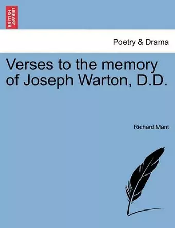 Verses to the Memory of Joseph Warton, D.D. cover