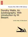 Dorothy Wallis. an Autobiography. with Introduction by W. Besant. cover