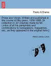 Prose and Verse. Written and Published in the Course of Fifty Years, 1836-1886. [A Collection in 20 Volumes Made by Mr. Linton of All His Pamphlets and Contributions to Newspapers, Magazines, Etc., as They Appeared in the Original Form.] Vol. III. cover