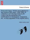 Prose and Verse. Written and Published in the Course of Fifty Years, 1836-1886. [A Collection in 20 Volumes Made by Mr. Linton of All His Pamphlets and Contributions to Newspapers, Magazines, Etc., as They Appeared in the Original Form.]. cover