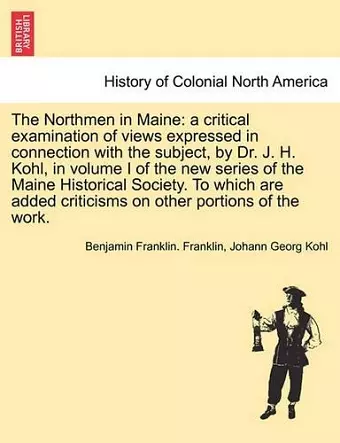 The Northmen in Maine cover