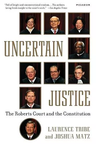 Uncertain Justice cover