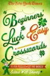 The New York Times Beginners' Luck Easy Crosswords cover