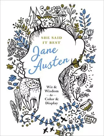 She Said It Best: Jane Austen cover