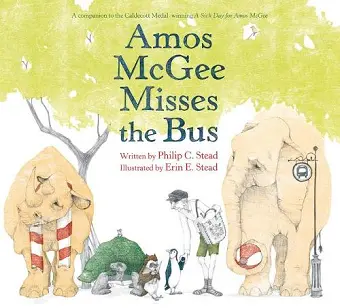 Amos McGee Misses the Bus cover