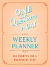 One Question a Day Weekly Planner cover