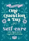 One Question a Day for Self-Care (Floral) cover