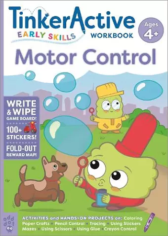 TinkerActive Early Skills Motor Control Workbook Ages 4+ cover