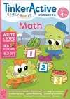 TinkerActive Early Skills Math Workbook Ages 4+ cover