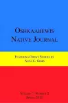 Oshkaabewis Native Journal (Vol. 7, No. 2) cover
