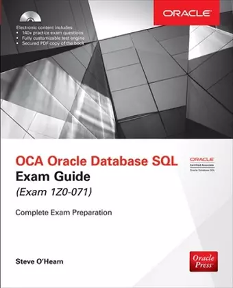 OCA Oracle Database SQL Exam Guide (Exam 1Z0-071) cover