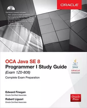 OCA Java SE 8 Programmer I Study Guide (Exam 1Z0-808) cover