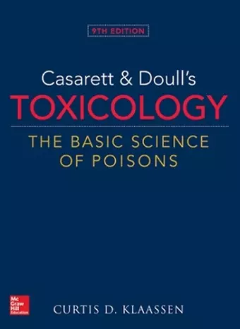 Casarett & Doull's Toxicology: The Basic Science of Poisons cover