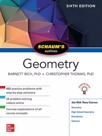 Schaum's Outline of Geometry, Sixth Edition cover