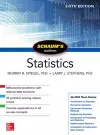 Schaum's Outline of Statistics, Sixth Edition cover