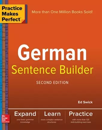 Practice Makes Perfect German Sentence Builder cover