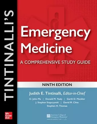 Tintinalli's Emergency Medicine: A Comprehensive Study Guide cover