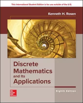 ISE Discrete Mathematics and Its Applications cover