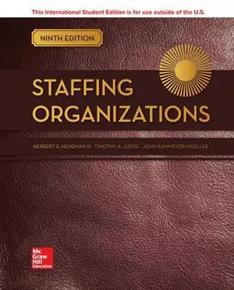 ISE Staffing Organizations cover