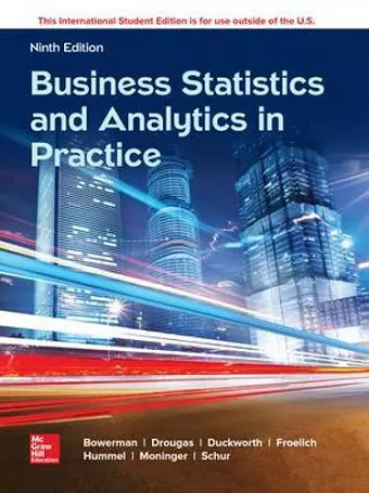 ISE Business Statistics and Analytics in Practice cover