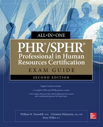 PHR/SPHR Professional in Human Resources Certification All-in-One Exam Guide, Second Edition cover