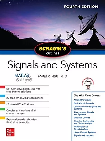 Schaum's Outline of Signals and Systems, Fourth Edition cover